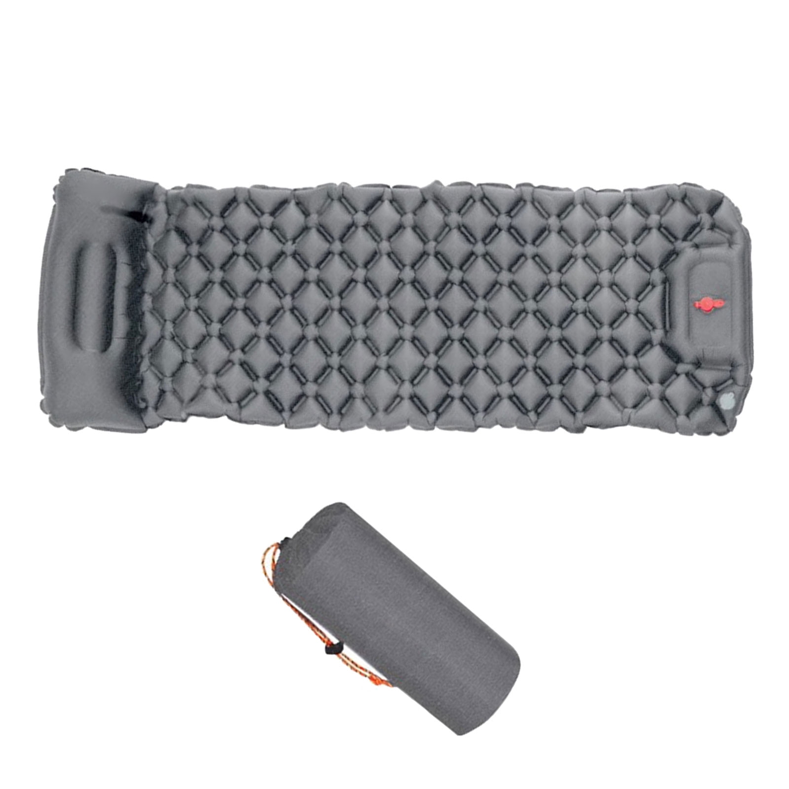 Outdoor Inflatable Sleep Pad with Pillows, Compact Travel Mat & Air Cushions for Camping, Beach, Hiking
