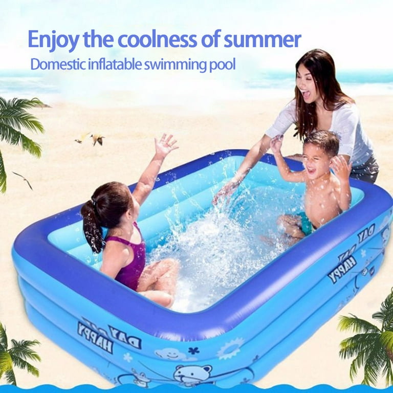 Backyard blow sales up pool