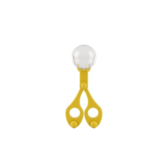 Outdoor Insect Catching Clip Tool, Portable Bug Catcher Grabber for Nature Discovery Camping and Backyard Exploration Activities (Yellow)