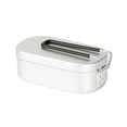 thumbnail image 1 of Outdoor Insulated Lunch Box with Handles Aluminium Lunchbox Portable Box for Camping Travel Fishing, 1 of 8
