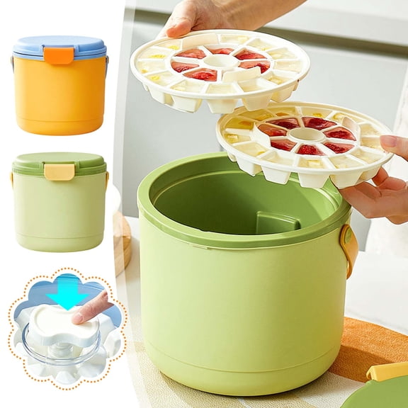 Outdoor Insulation Ice Bucket, Plastic Portable Ice Bucket, Ice Tray Storage Container, Camping Ice Holder