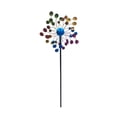 thumbnail image 1 of Outdoor Iron Windmill Garden Decor – Three-Tier Rotating Metal Yard Ornament for Courtyard, Balcony, and Villa, 1 of 6