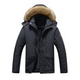 thumbnail image 1 of Outdoor Jacket Men's Cotton Jacket Winter Thickened Warm Hooded Jacket Suit, 1 of 2