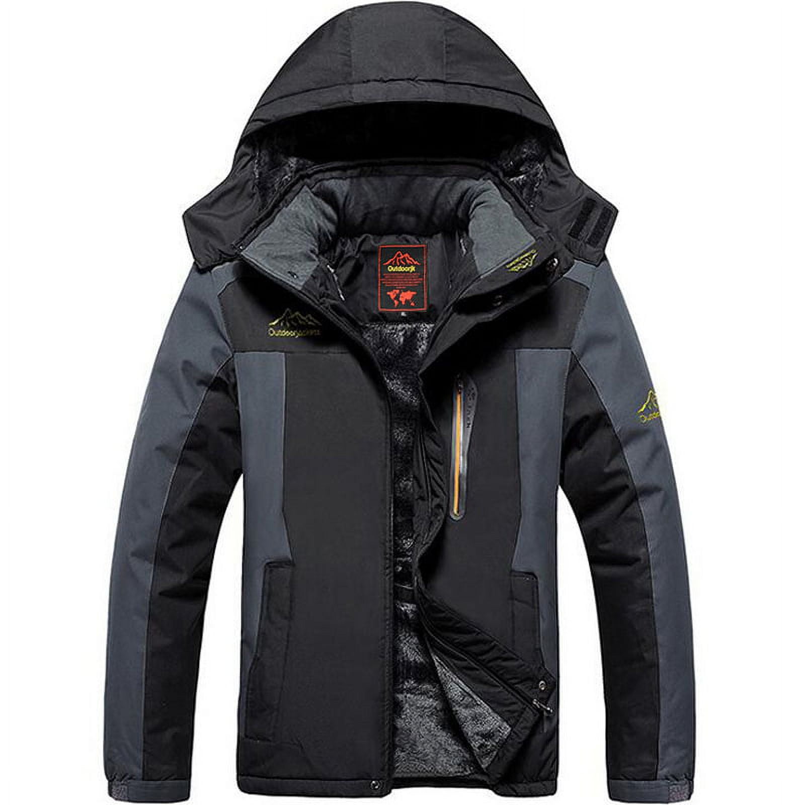 Outdoor Jackets Large Size Men's Field Fishing Clothes Winter Windproof