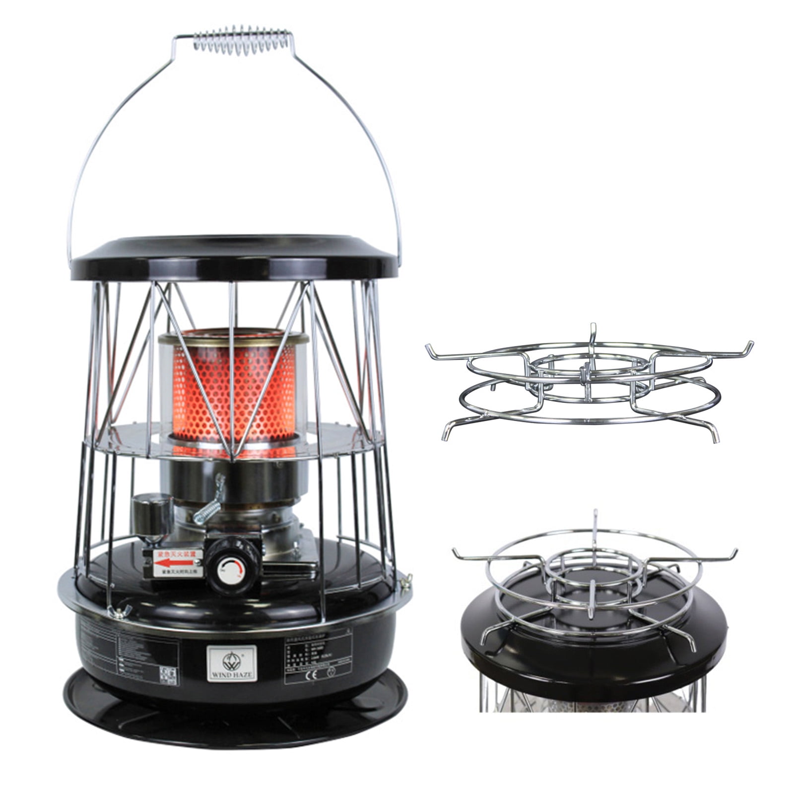 Outdoor Kerosene Stove Heater Winter Camping Tent Stove Adjustable