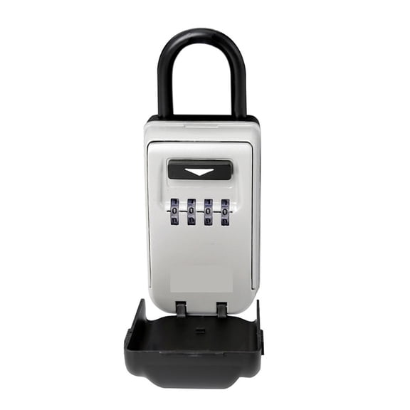 Outdoor Key Lock Box Weather Resistant Keys Storage Box Padlock Light Up Dials Password Lock Safety ,Additional Security