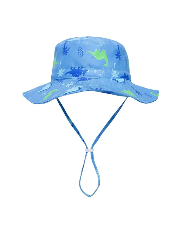 Outdoor Kids Sun Hat Boys Sun Hat Girls Beach Hat UPF 50+ Bucket Hat Wide Brim Children's Fishing Safari Hat