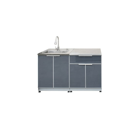 Outdoor Kitchen 2-Piece Combo Set
