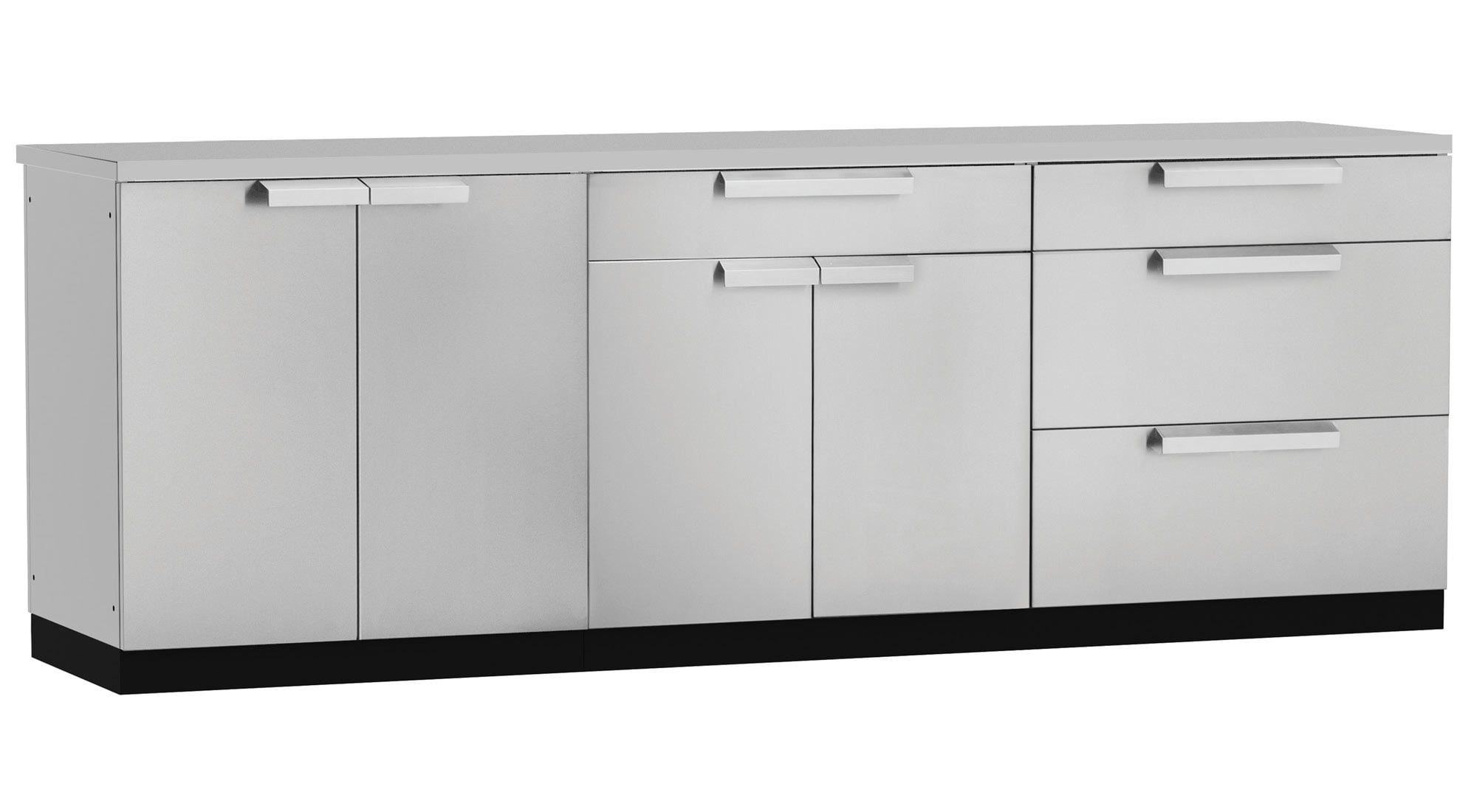 Stainless Steel Outdoor Kitchen Base Cabinet Set