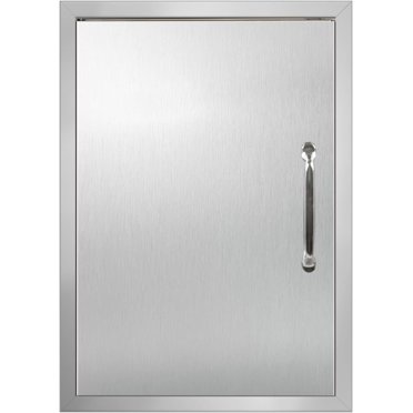 Seeutek BBQ Access Door 30.5W X 21H Inch Stainless Steel Double Wall Constructio
