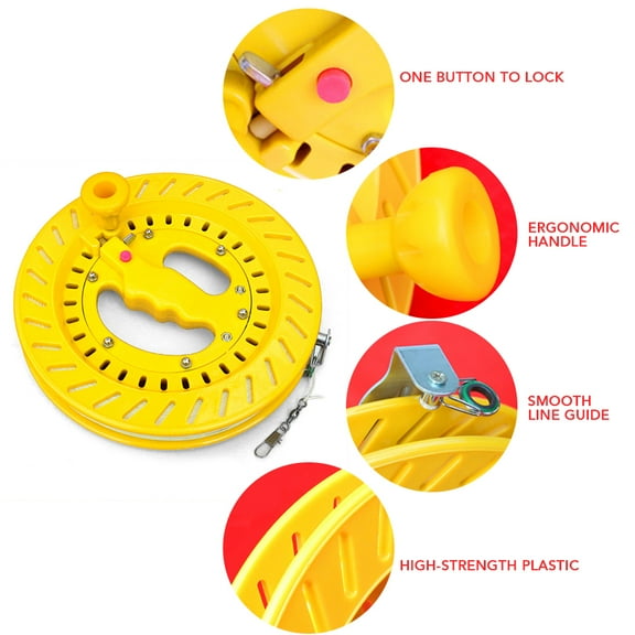Outdoor Kite Line Reel Winding Reel Grip Wheel With Flying Line String Kite Flying Tool