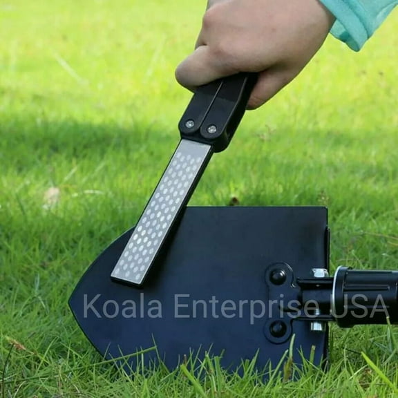 Outdoor Knife Sharpener Sharpening Stone Double Sided Folded Pocket Knives Tools