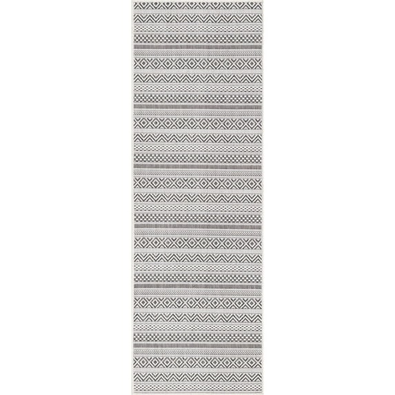 Outdoor Laaset Collection Area Rug Beige - 2'x6'