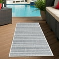 thumbnail image 1 of Outdoor Laaset Collection Area Rug Light Blue - 2'x7'10", 1 of 5