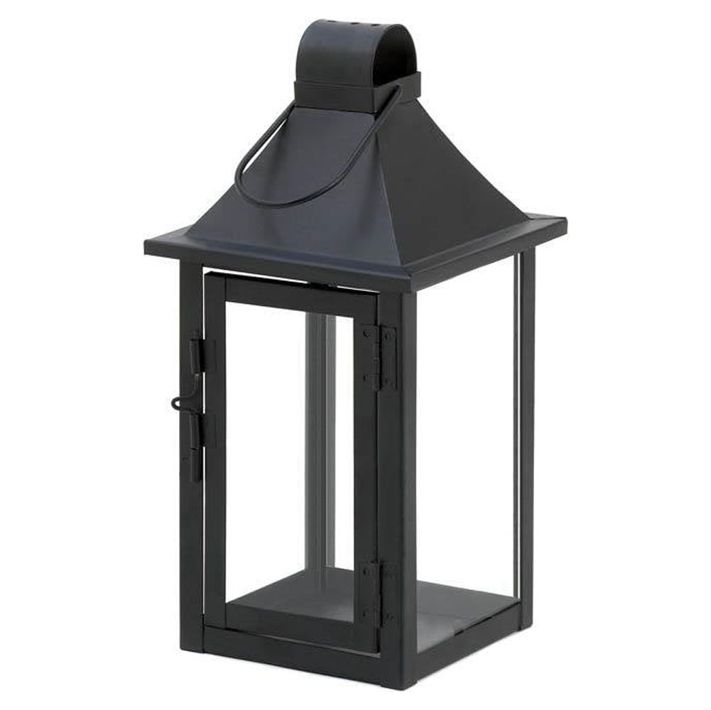 Outdoor Lantern Decor, Small House Hanging Decorative Metal Outdoor