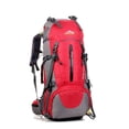 thumbnail image 1 of Outdoor Large Capacity Waterproof Backpack 50 Liters,Orange, 1 of 2