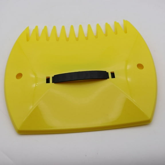 Outdoor Leaf Clip Rake & Gardening Gloves Set | Plastic Leaf Collector Tool for Yard Work | Handheld Garden Rake for Leaves Grass & Debris