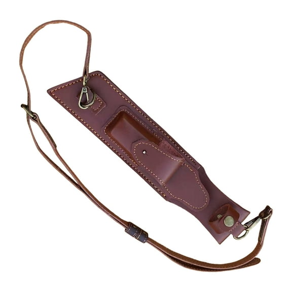 Outdoor Leather Sheaths Fixed Knifed Covers Hunting Thickened Knifed Covers for Outdoor Activity