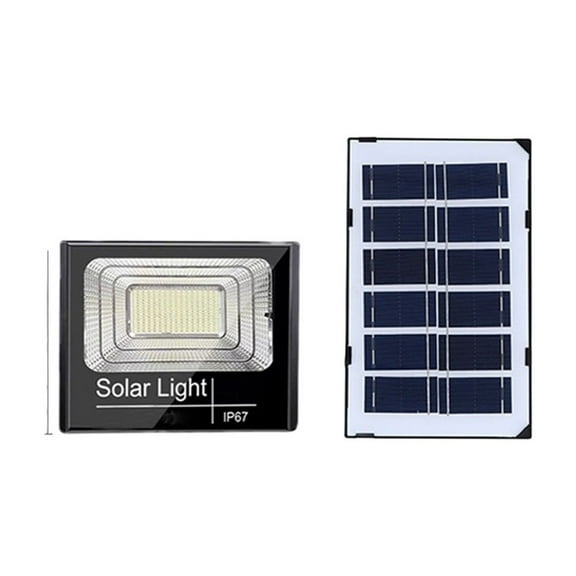 Outdoor Led Projector Solar Flood Light Led Reflector Floodlights Remote Control Garden Sunlight Solar Spotlights - Wide Angle Beam
