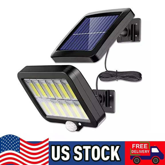 Outdoor Led Solar Wash Wall Lights White Color Landscape Walkway Backyard Lamp