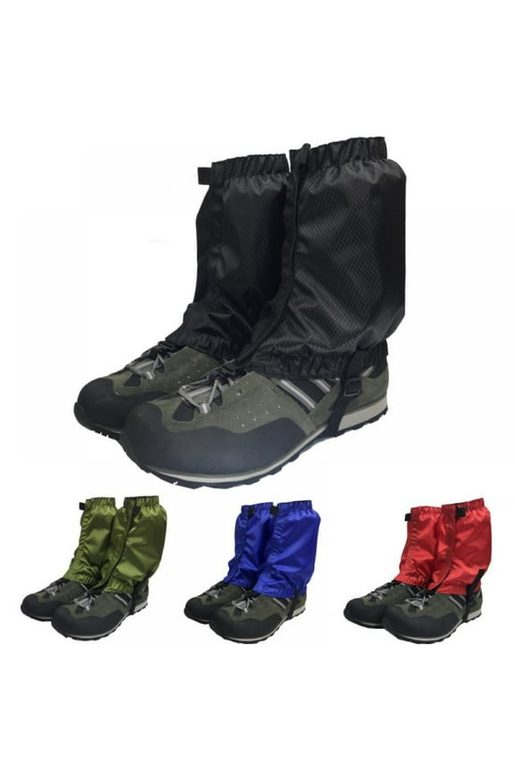 Outdoor Leg Gaiters for Hiking Camping Running Walking Backpacking Women Men Ankle Leg Guard Boot Legging Gaiter Cover Lightweight Waterproof Wrap Mountain Hunting Climbing