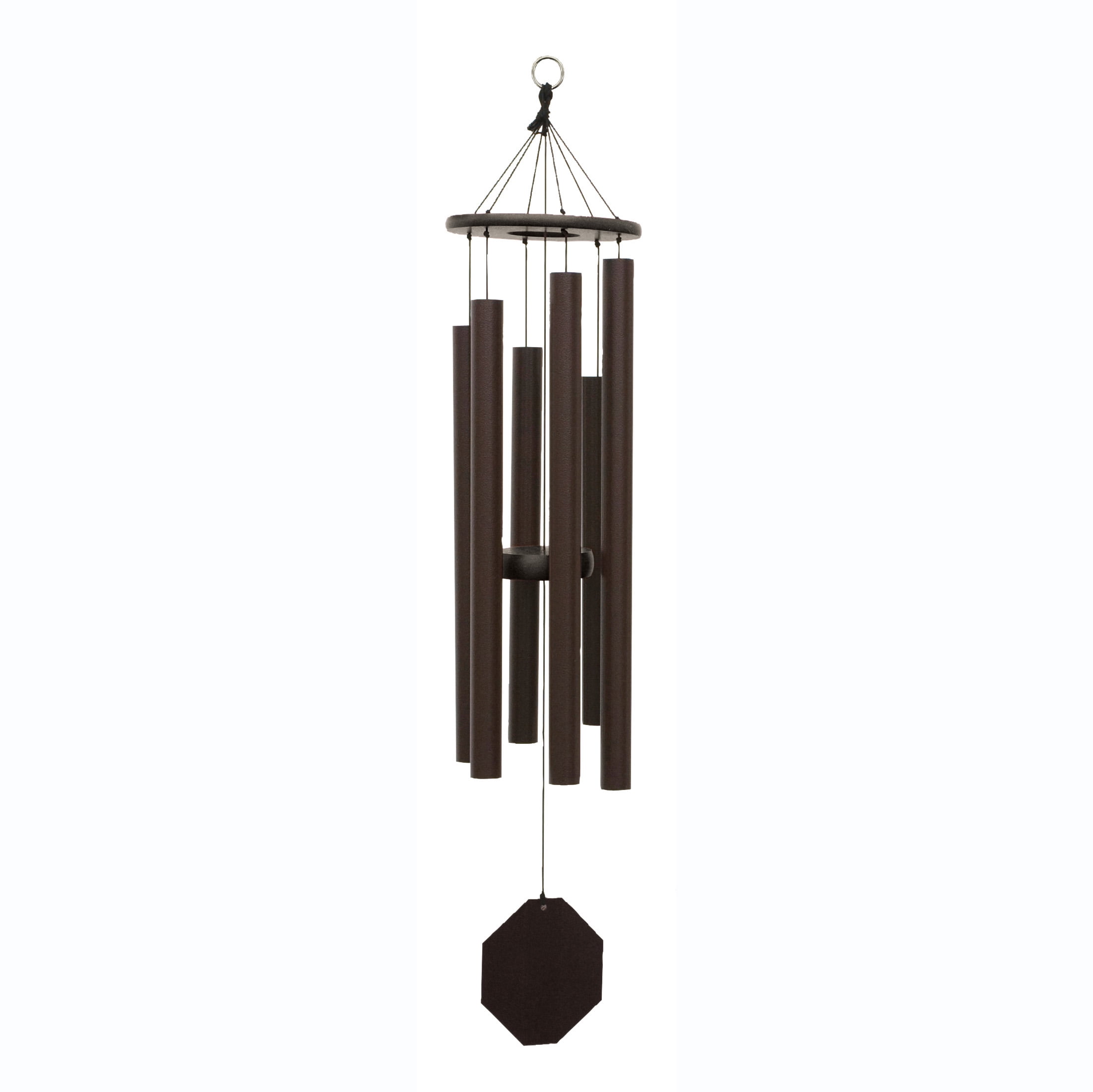 Textured Copper Powder Coated Aluminum Outdoor Wind Chime