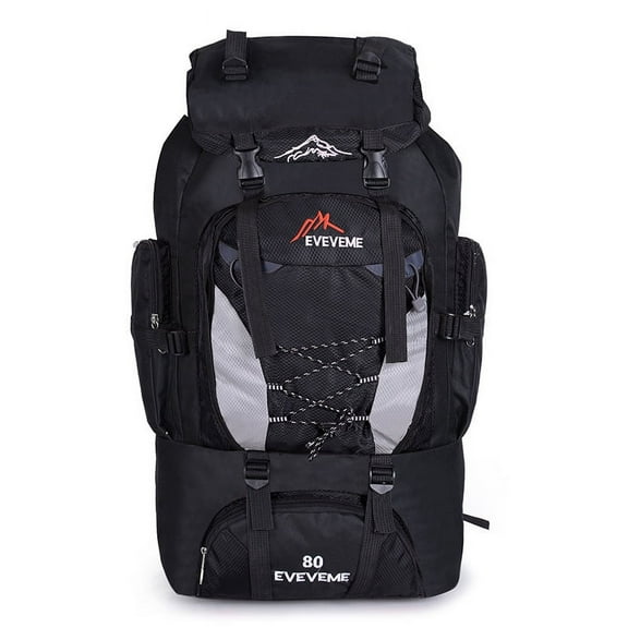 Outdoor Leisure Sports Backpack 80l Ultralight Riding Backpack Nylon Men And Women,80