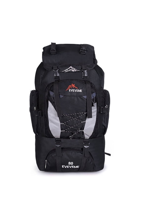 Outdoor Leisure Sports Backpack 80l Ultralight Riding Backpack Nylon Men And Women,80