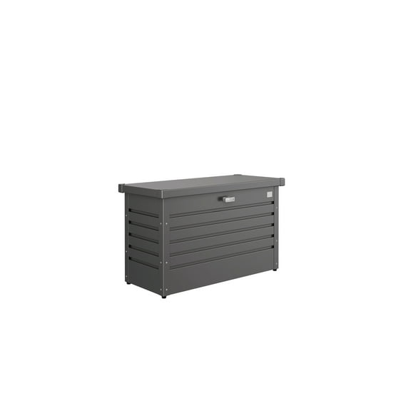 Outdoor Leisure Time 51 Gallon Deck Box - Metallic Dark Grey