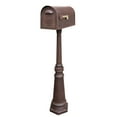 thumbnail image 1 of Outdoor Letter Holder Classic Curbside Mailbox with Tacoma Mailbox Post Unit - Copper, 1 of 5