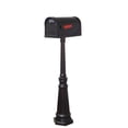 thumbnail image 1 of Outdoor Letter Holder Floral Curbside Mailbox, Locking Insert and Tacoma Mailbox Post, 1 of 7