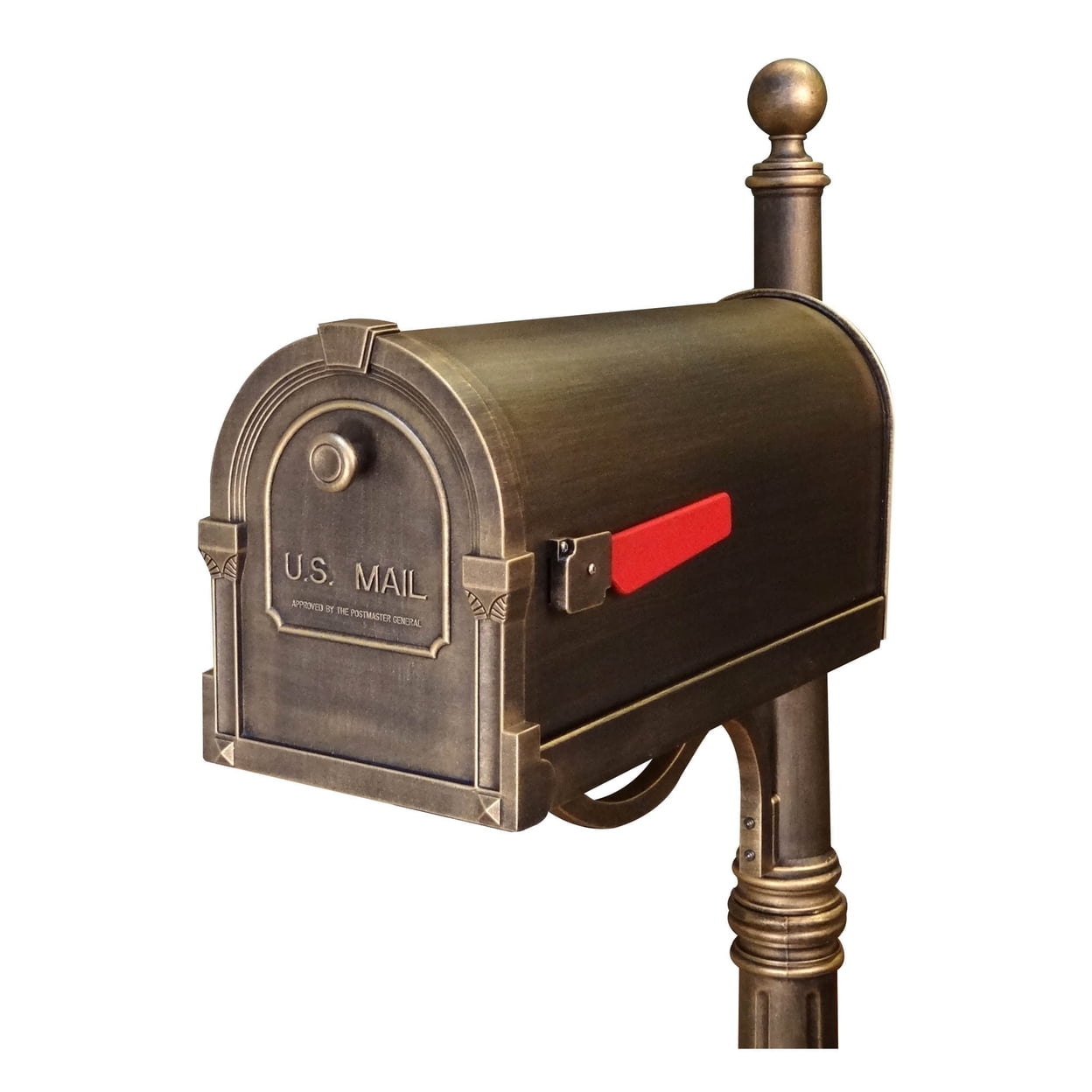 Special Lite Products SCS-1014-BLK Savannah Curbside Mailbox