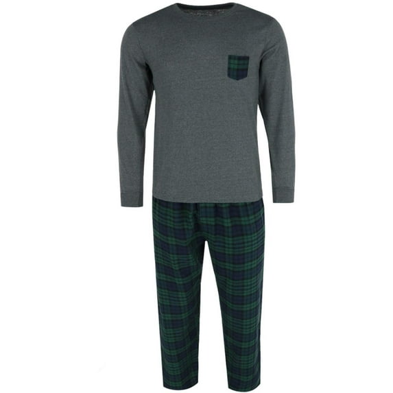 Outdoor Life Long Sleeve and Flannel Pant Pajama Set (Men)