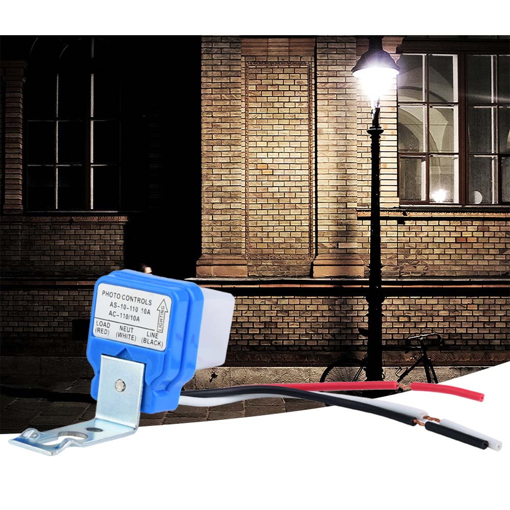 Outdoor Light Control Switch, Auto On/Off, 10M Range, Reliable 10A, 12V ...