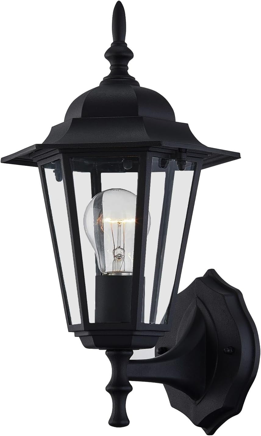 Outdoor Light Fixtures Wall Mount Black, Front Porch Lights Outdoor