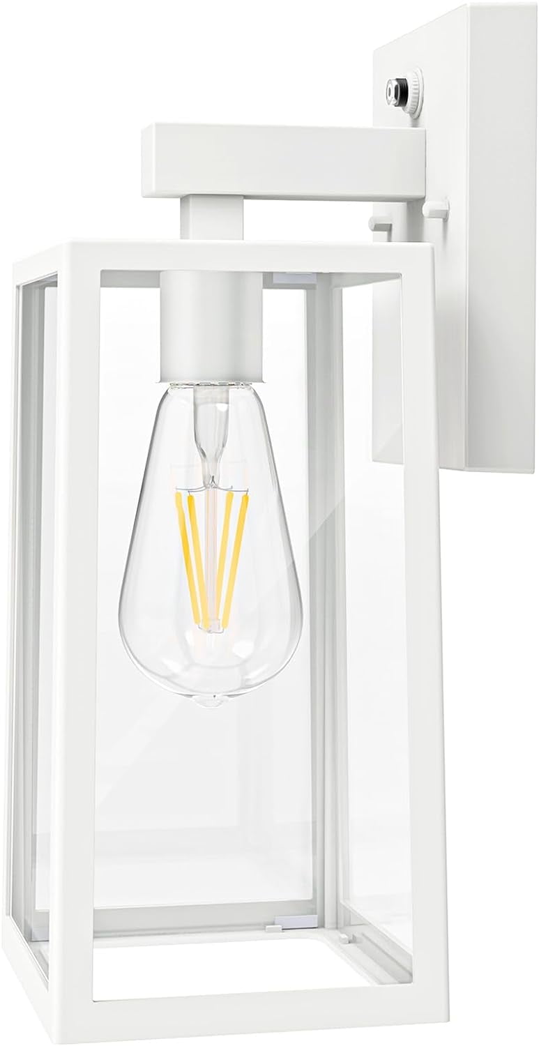 Outdoor Light Fixtures Wall Mount, Porch Light with LED Bulbs, Exterior