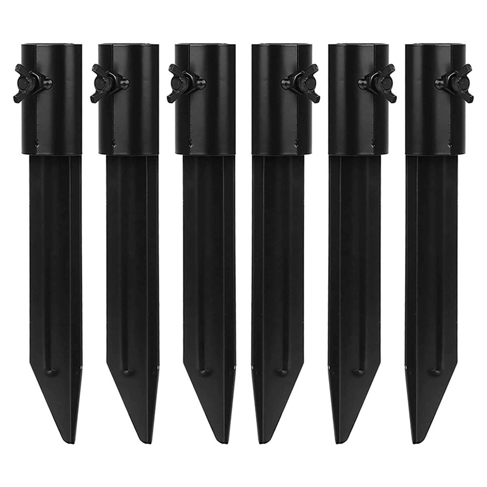 Outdoor Light Stakes Metal Ground Spike Replacement Stakes For Solar