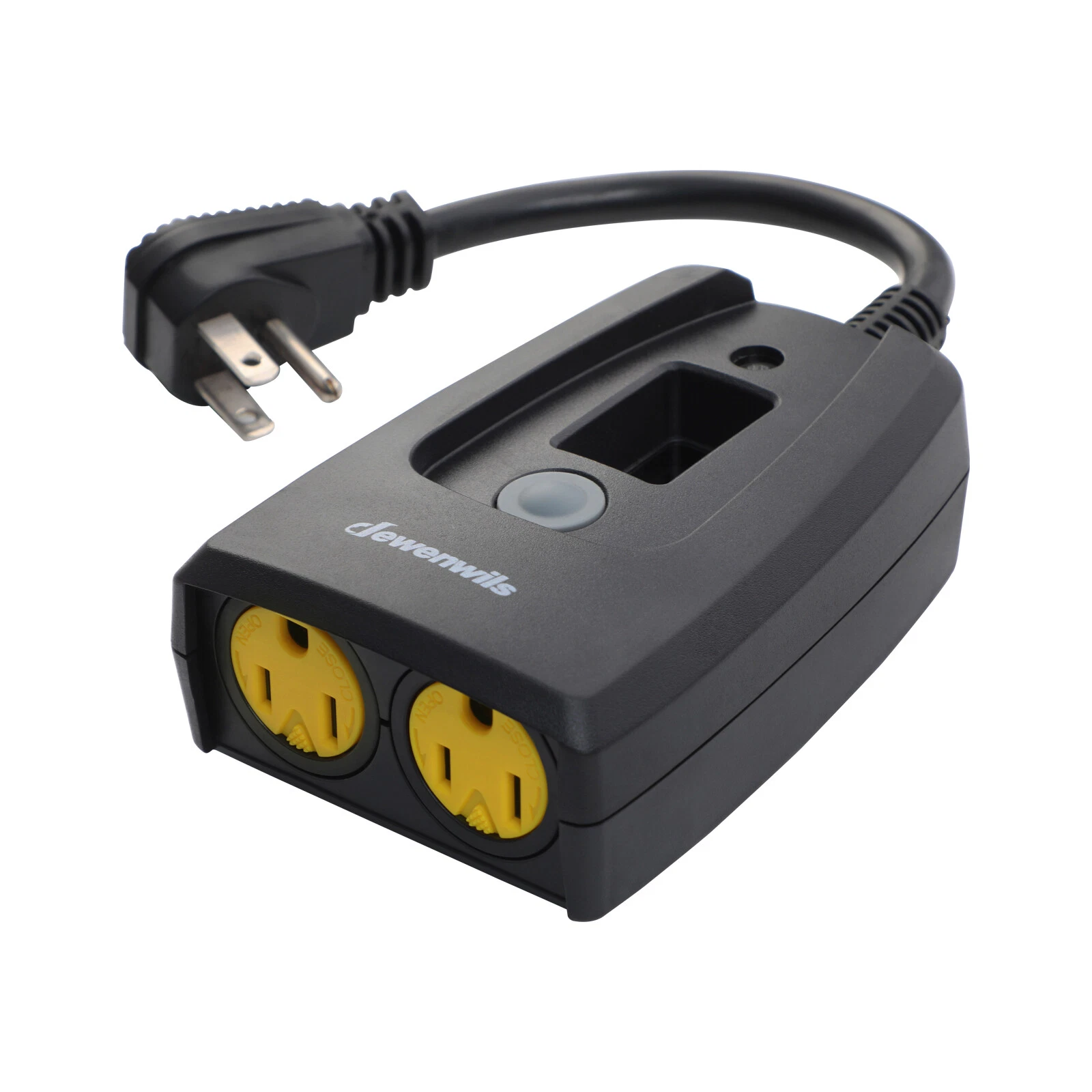 Outdoor Light Timer Dusk to Dawn Plug in Countdown Timer with 2 Outlet ...