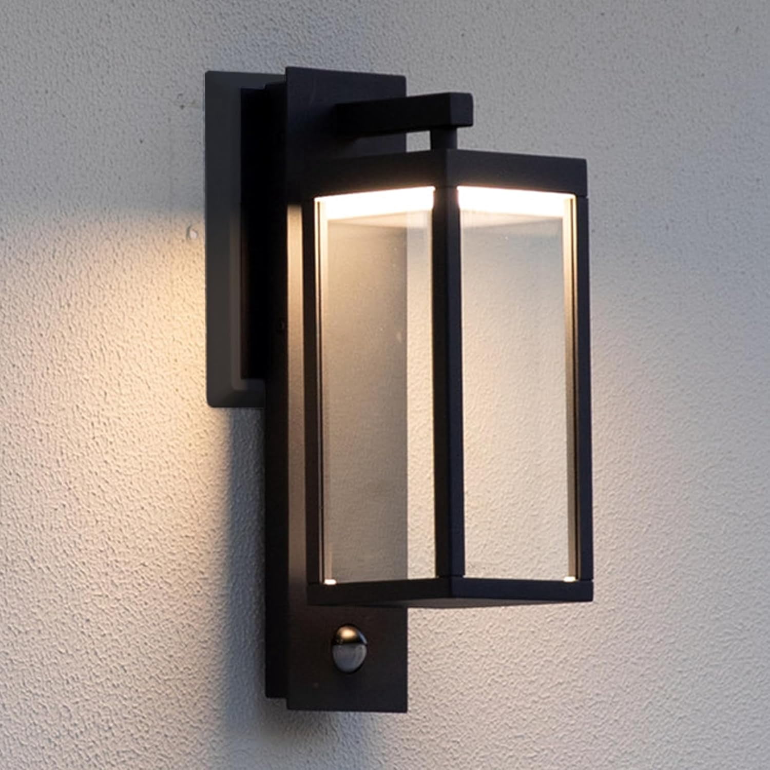 Outdoor Light Wall Sconce Motion Sensor Porch Light for House,15" LED