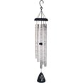 thumbnail image 1 of Outdoor Living and Style 44" Silver Signature Sonnets Lord's Prayer Outdoor Patio Garden Wind Chime, 1 of 2