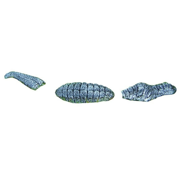 Outdoor Living and Style 46.5" Pewter Gray Cast Aluminum Garden Gator