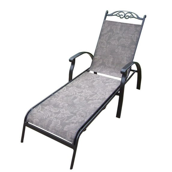 Outdoor Living and Style Cascade Sling Chaise Lounge