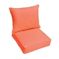 thumbnail image 1 of Outdoor Living and Style Set of 2 Coral Pink Sunbrella Indoor and Outdoor Deep Seating Pillow and, 1 of 1