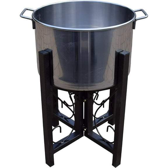 Outdoor Living and Style Stainless Steel Ice Bucket and Stand - 14"