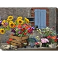 thumbnail image 1 of Outdoor Living and Style Yellow and Red Country Market Outdoor Canvas Rectangular Wall Art Decor 30", 1 of 2