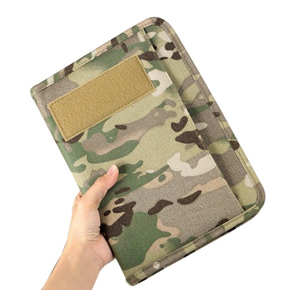 Outdoor Log Book Cover Weatherproof Tactically Notebook Cover Diary Cover Protector Camping Accessories for Women Men