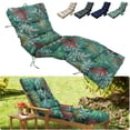thumbnail image 1 of Outdoor Lounge Chair Cushions, Waterproof Patio Furniture Lounge Chair Pads, Thicken 4" Bench Seasonal Replacement Cushions for Outdoor Indoor Pool Sand Beach Lawn, 1 of 7