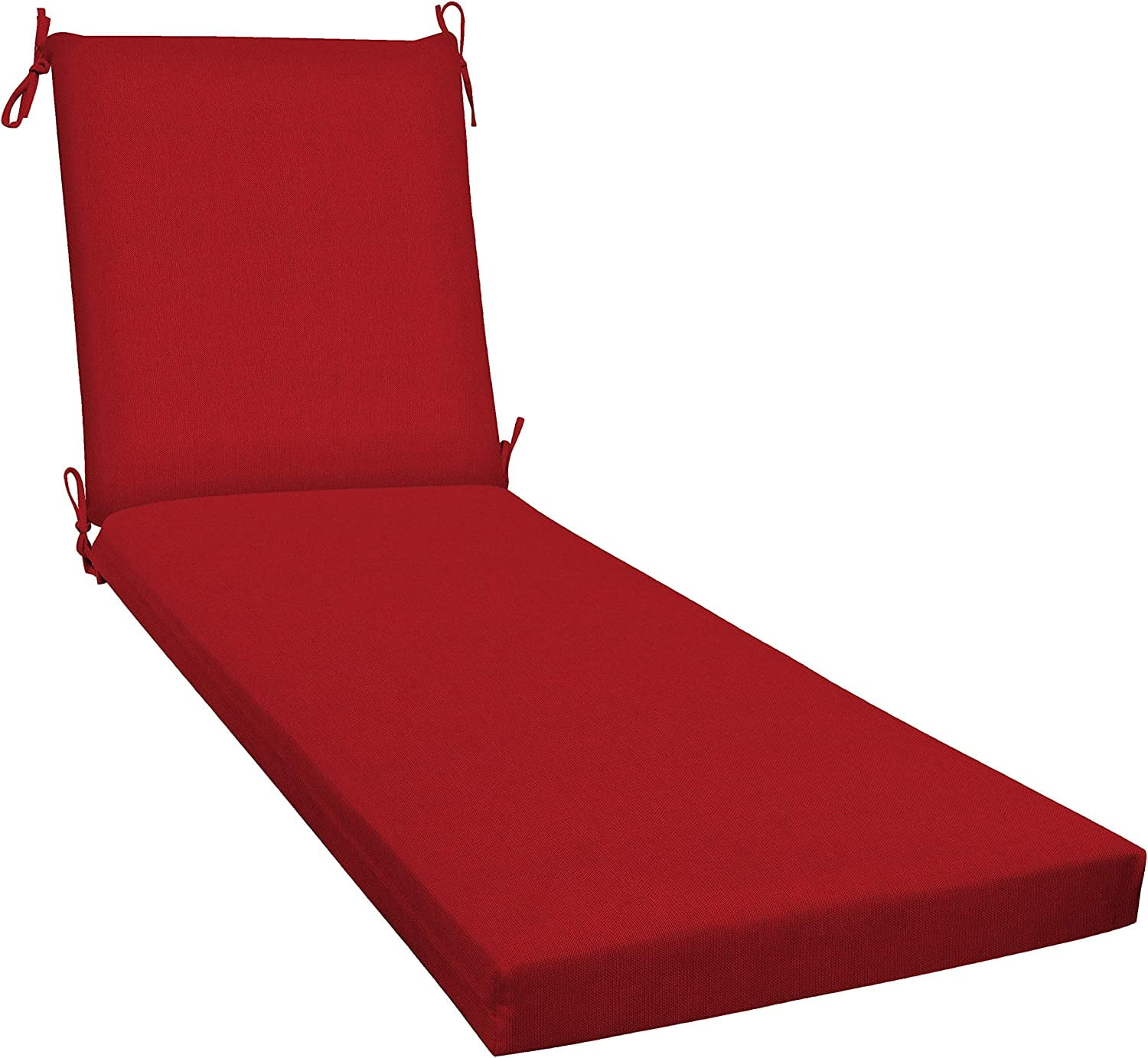 Outdoor Lounge Cushion Recycled Fiberfill, Weather Resistant, Reversible, Comfortable and