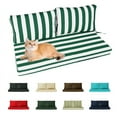 thumbnail image 1 of Outdoor Loveseat Cushion Set, 48 x 24, Water Repellent, Fade Resistant, Couch love seat, 1 of 6