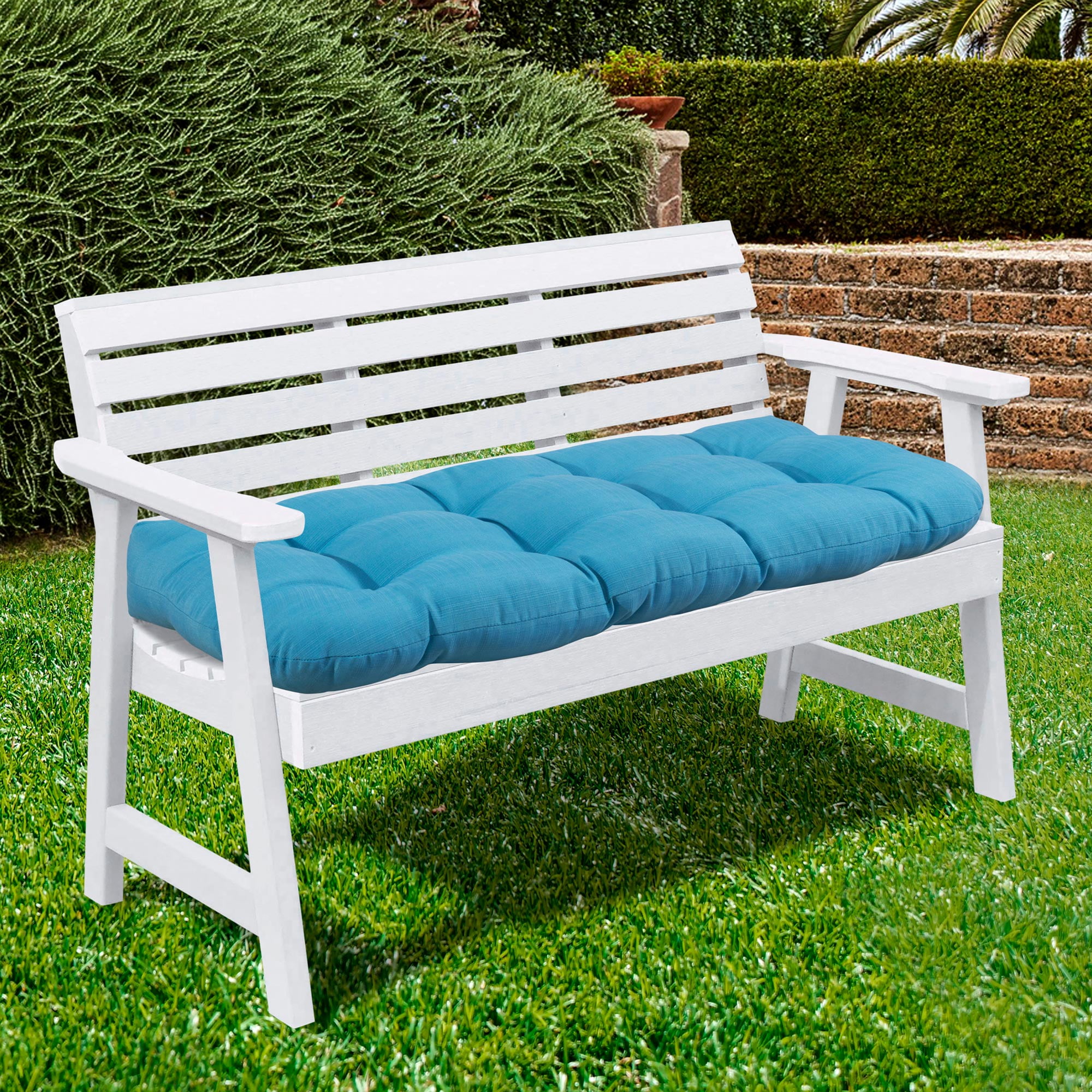 Walmart Patio Love Seat Furniture: Outdoor Loveseat Cushion in